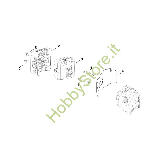 Picture of F - Scarico HD775 (HD775-3024)